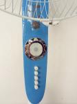 Floor Standing DC Brushless Fan , 12v Solar Fan High Performance