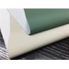 Buy cheap 0.45mm Pea Green Color Pu Synthetic Leather Coated With Release Paper from wholesalers
