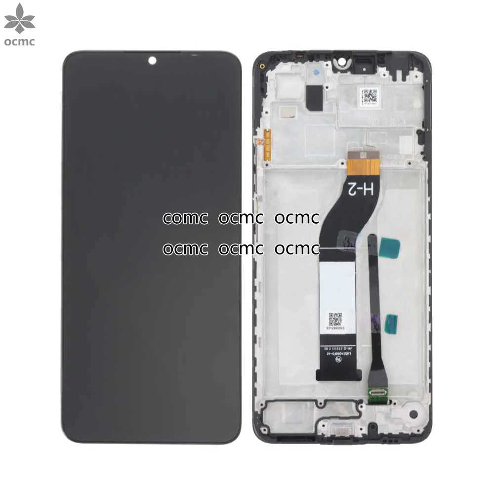 LCD Display Touchscreen OEM Display Touchscreen With Frame For Xiaomi Poco C65 For Remi 13C black original
