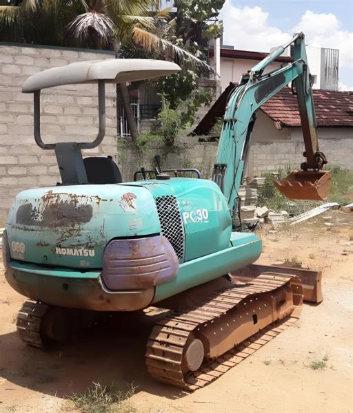 Buy cheap Used Komatsu PC30-7 Mini Excavator Well-Maintained ISO Certified Construction Landscaping Utility from wholesalers