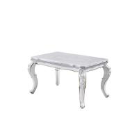 Buy cheap Generous Carving Family Rectangular Marble Dining Table product