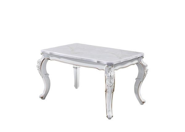Buy cheap Generous Carving Family Rectangular Marble Dining Table from wholesalers