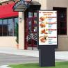 Buy cheap 49inch Digital Drive Thru Menu Boards For Restaurants 3000nits Spliced 3 Screens Outdoor from wholesalers