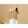 Buy cheap Vonira Artisan Studio 16pcs Makeup Brushes Kit With Gold Copper Ferrule Wooden Handles from wholesalers