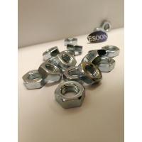 Buy cheap DIN936 Hexagon Jam Nuts,M12*1.25,Grade 8,Zinc Plating,Carbon steel,Metric, Hex product