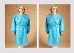 Water Resistant Disposable Surgical Gown Ultrasonic Seam With Customzied Color