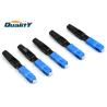 Buy cheap Sc Fast Connector Insertion Loss 0.2dB Fiber Optic Connector Assembly / Fiber Optic Fast Connectors from wholesalers
