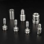 Buy cheap Stainless Steel CNC Lathe Turning Parts Micro Machining For Industrial Equipment from wholesalers