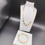 New Arrival Trendy High Polish Newest Gold Color Stainless Steel Earring