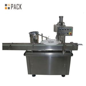 Wholesale Stainless Steel Glass Bottle Capping Machine PLC Control Electric Bottle Capper from china suppliers