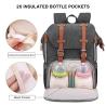 Buy cheap Waterproof Diaper Bag Backpack Nappy Bag with Changing Pad from wholesalers