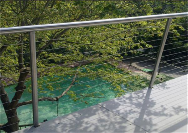 Buy cheap Professional Diy Stainless Steel Wire Rope Balustrade For Sports Centers from wholesalers