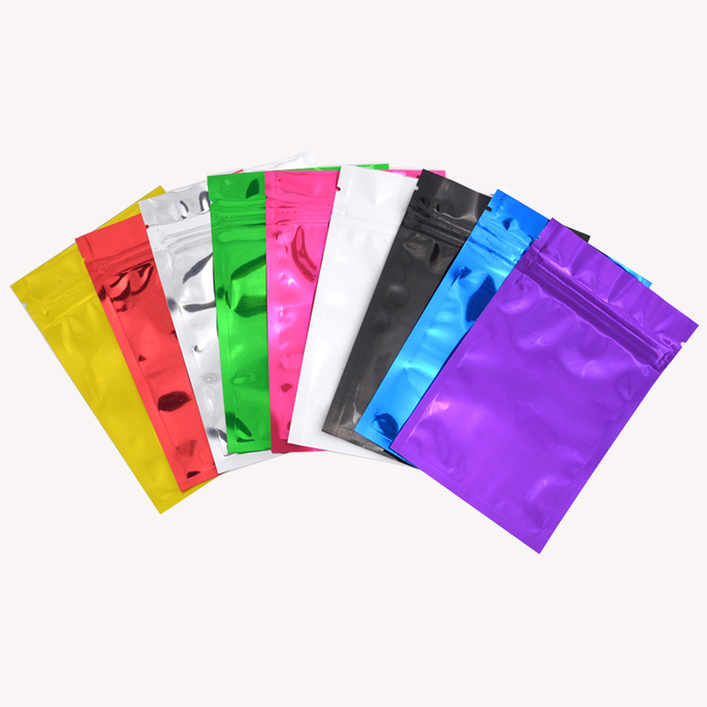 2.95''x3.937'' Mylar Food Storage Bags/retail packaging aluminum foil zipper bag