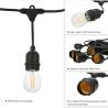 Buy cheap Ip65 S14 Waterproof Festoon Outdoor Bulb String Lights from wholesalers