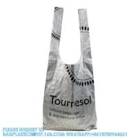 Buy cheap Tote Shopping Bags, Foldable Large Capacity Custom Logo Dupont Paper Shopping product