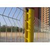Buy cheap Triangle Bend 3d Curved Welded Wire Fence Panels from wholesalers