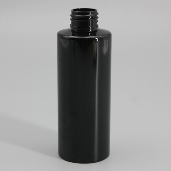 Buy cheap 150ml Black Flat Shoulder PET Cosmetic Lotion Bottle from wholesalers