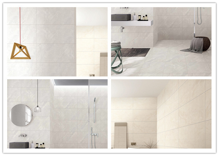 40x80cm Size Polished Glazed Porcelain Tile Antibacterial Heat Insulation