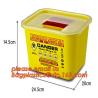 Buy cheap Medical syringe round sharp container ,safety box for needles,sharp bin, Hospital medical sharps container, Disposal sha from wholesalers