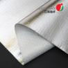 Buy cheap Aluminized 430-600G/Sq.Mtr Fiberglass Fabric For High Temperature Up To 550°C from wholesalers