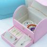 Buy cheap Multi Color Leather Jewelry Box Portable Lightweight For Chiristmas Gift from wholesalers