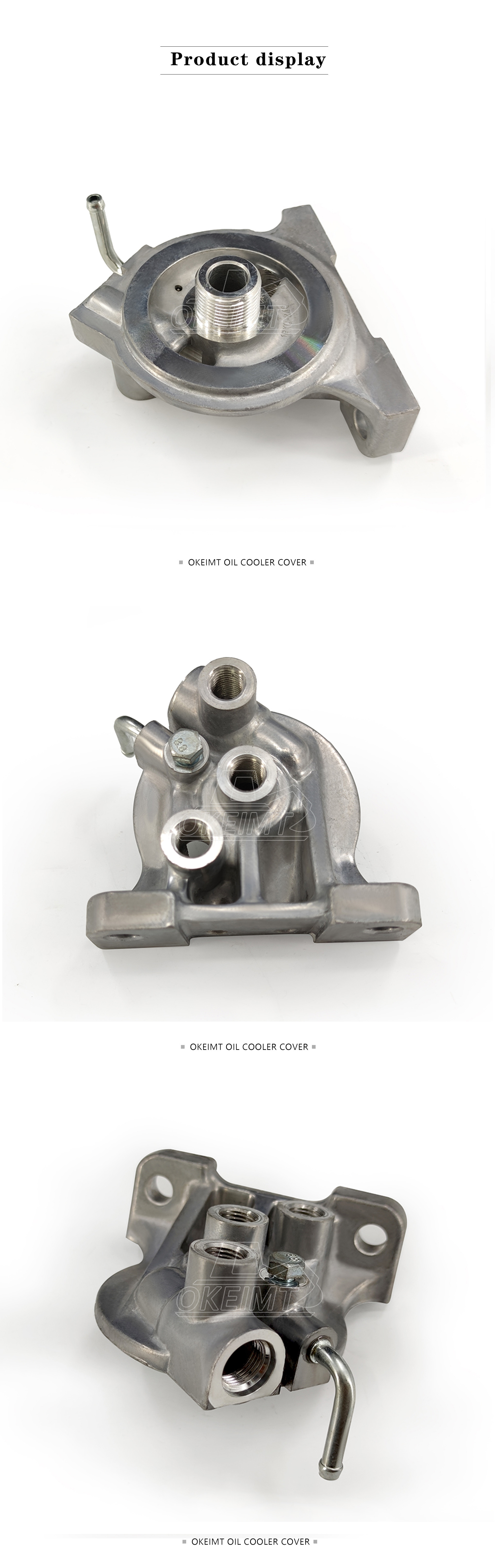Hot Selling Engine Parts SK460-8 Fuel Filter Head Filter Seat For Kobelco Excavator Fuel Filter Head SK460-8