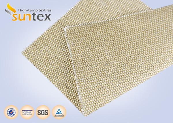 Buy cheap Chemical Resistant High Temperature Fiberglass Cloth / High Heat Resistant Silica Cloth Abrasion from wholesalers