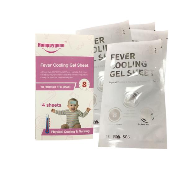 Buy cheap Blue Medical Cartoon Baby Care Fever Gel Cooling Sheet from wholesalers