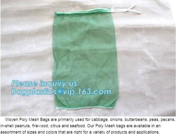 Buy cheap Hot sale 25kg 30kg Raschel knitted mesh produce bags for onions,garlic raschel mesh bag for fruits and vegetables net ba from wholesalers