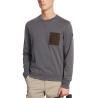 Buy cheap High End Mens Hoodies And Sweatshirts Grey Color Regular Sleeve With Private Logo from wholesalers