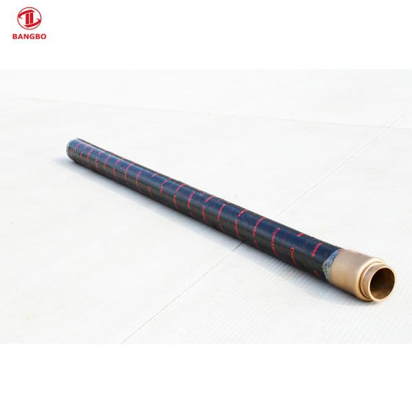 Buy cheap DN100 3m Model Concrete Pump Parts Hose End Replacement Double Layer from wholesalers