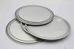 Small Size Peel Off End 603 153mm Diameter Round Shaped Clear Gold Color