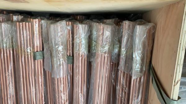 Buy cheap 6m Hard Temper Straight Copper Pipes Tube 99.99% Pure C10100 C10200 18*1mm from wholesalers