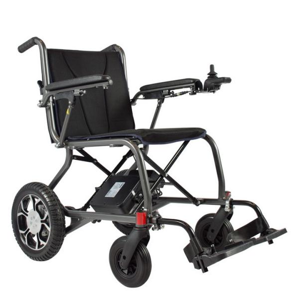 Buy cheap Disabled Aluminium Alloy Lightweight Power Wheelchair 6km/H from wholesalers