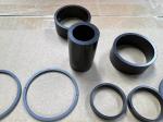 Injection Molded Neodymium Magnet Ring Ni Cu Ni Impact Resistant