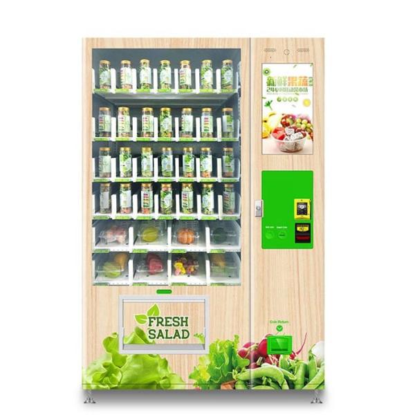 Buy cheap Vegetable Food Automatic Vending Machine Fresh Fruit Beverage from wholesalers