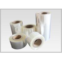 Buy cheap Shrinkage PVC Plastic Shrink Film Rolls 150-1000mm Width For Bottle Label product