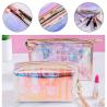 Buy cheap Holographic Waterproof Travel Toiletry Organizer Bag For Girl from wholesalers