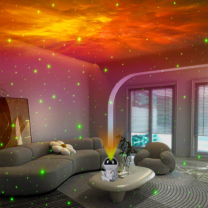 ABS PVC Galaxy Space Star Projector Light Multifunctional Room Decor