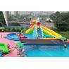 Buy cheap 0.9mm PVC Kids Inflatable Water Amusement Park Dragon And Shark Style from wholesalers