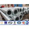 Buy cheap Polygonal Electrical Power Pole Steel Utility Poles 50 Years Life Time from wholesalers