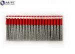 Sweeper Broom Stainless Steel Strip Brush , Industrial Cleaning Brushes Airport