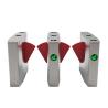Buy cheap Smart High Speed Waist High Turnstile , Electronic Office Pedestrian Swing Barrier from wholesalers