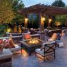Buy cheap 32 Inch Brazier Pan Wood Burning Fire Pit for Indoor Packing Size 62.5*22.5*72.5 cm from wholesalers