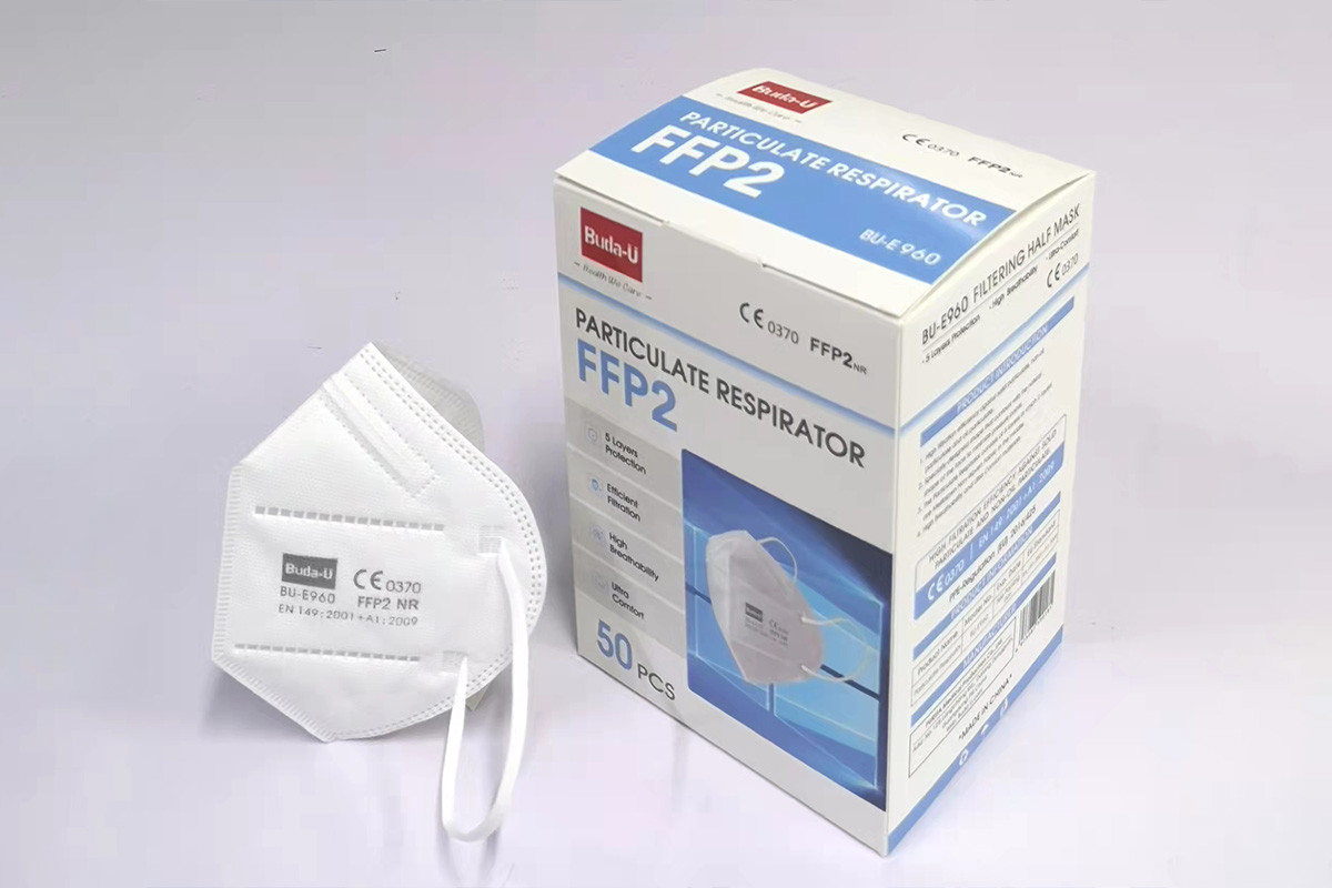 FFP2 Face Mask Particulate Respirator , FFP2 Filtering Half Mask , 1 Pcs Pack Or 10 Pcs Pack 50 Pcs /Box
