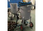 80 Gallon Pressure Tank Abrasive Blast Cabinet Parts , 8 / 10 / 12mm Nozzle Auto