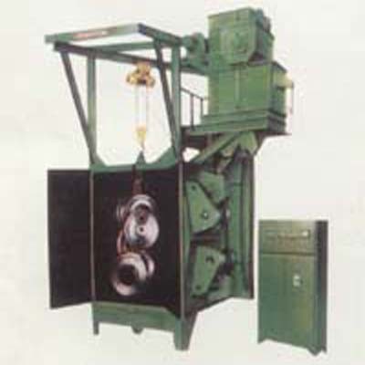 Rust Removal Automatic Sandblasting Machine For The Bigger Size Workpiece