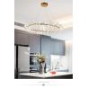 Buy cheap Modern LED Luxury Crystal Chandelier Rings Flower Crystal Chandelier(WH-NC-82） from wholesalers