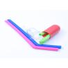 Buy cheap No Oxidation Straight Food Grade Silicone Straws Easy Use Dishwasher Safe from wholesalers