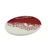 Buy cheap 4 Pieces Bathroom Ceramic Accessories Set Red Painted Christmas Theme from wholesalers